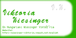 viktoria wiesinger business card